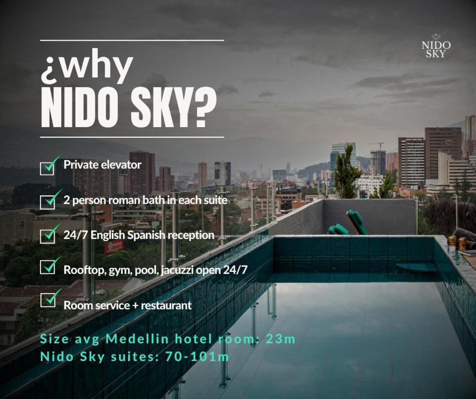 Nido Sky Aparthotel Medellín Exterior foto